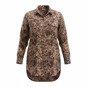 Leopard Print Women's Blouse